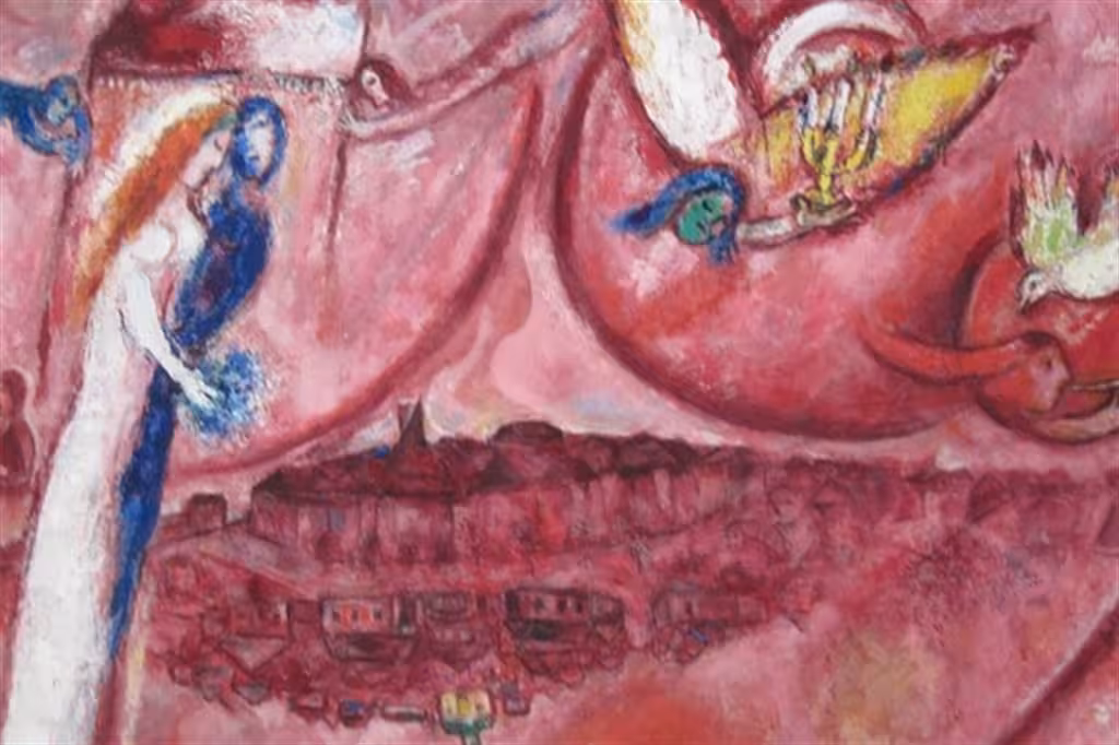 un dipinto di Chagall sul Cantico un dipinto di Chagall sul Cantico